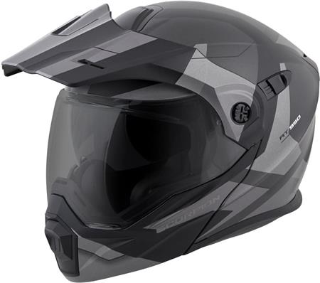 small shell motorcycle helmets ScorpionEXO Adult ModularFlip Up Adventure Touring Motorcycle Helmet