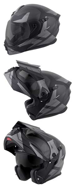 motorcycle helmets for small heads ScorpionEXO-Unisex-Adult-Modular Flip Up Adventure Touring Motorcycle Helmet
