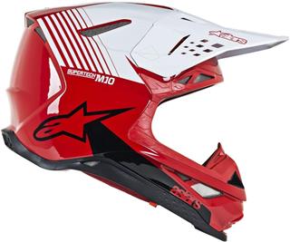 Alpinestars Supertech M10 Dyno Helmet-Red