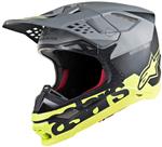 Alpinestars Supertech M8 Radium Helmet-Yellow Fluo