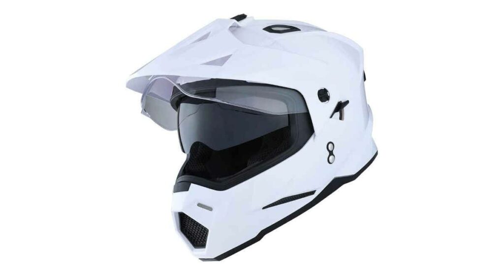 1Storm Dual Sport Motorcycle Motocross Off Road Full Face Helmet