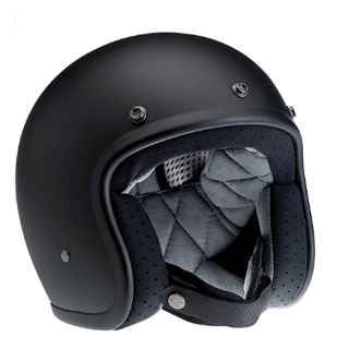 Biltwell Bonanza Open Face Back Seat Helmet