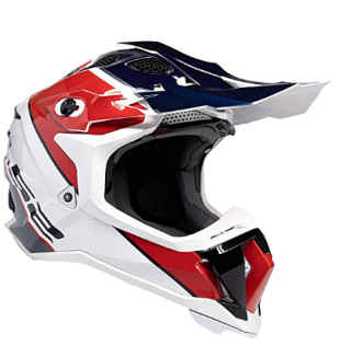 Matt Black XS - Dirt Bike MX Crash Helmet Leopard LEO-X307 Dual Sport Motorbike Motocross Helmet ECE Approved 53-54cm