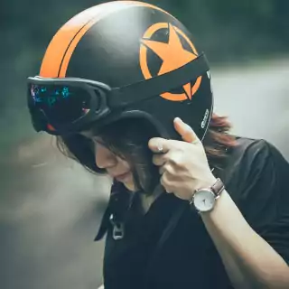 how to put on goggles with helmet