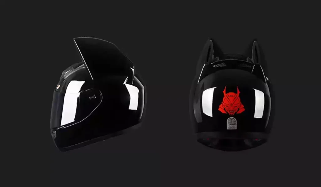 Cat Ear Motorcycle Helmet