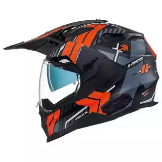 NEXX X.WED 2 Wild Country Black Orange Motorcycle Helmet