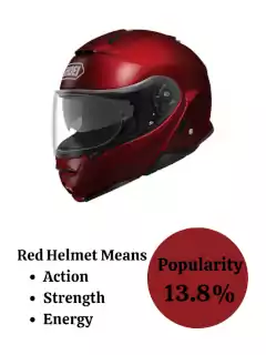 Red helmet