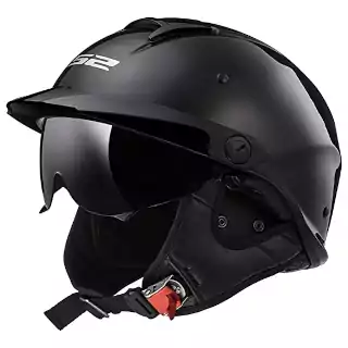 LS2 Rebellion Half Face Harley Davidson Helmet