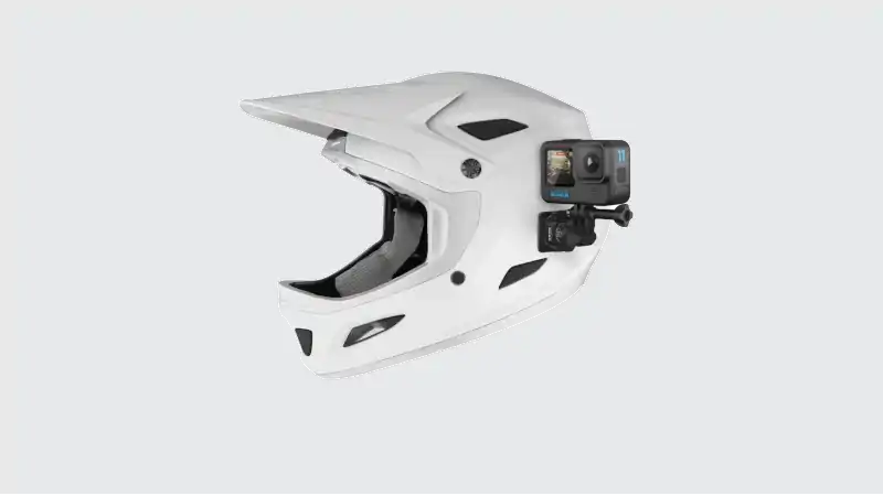 Is it illegal to mount a GoPro on a motorcycle helmet